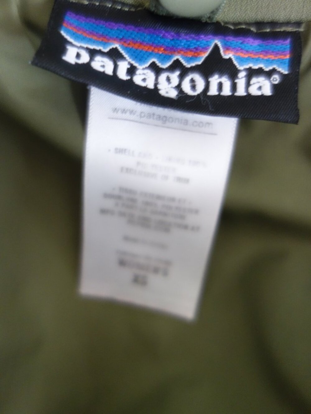 PATAGONIA Parka 2 in 1 H2NO Jacket Coat Puffer – Green – Wmns Sz XS - Picture 7 of 16